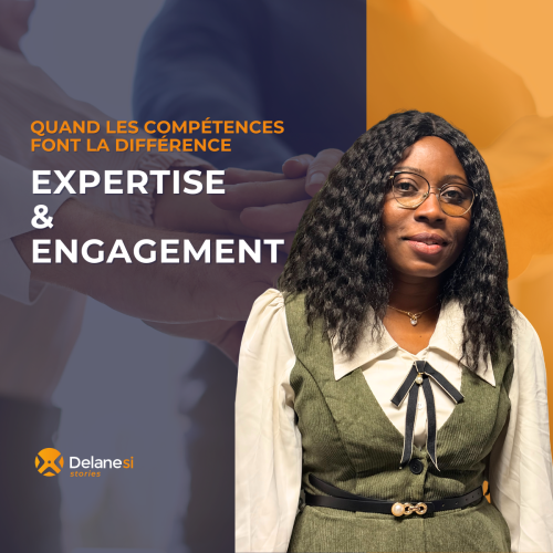 Expertise et engagement Portrait d'Esther, Consultante Delane SI