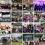 Mosaïque de photos de groupes de Delane SI